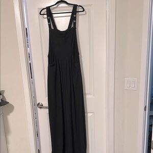 HALARA Black Wide Leg Jumpsuit Casual
